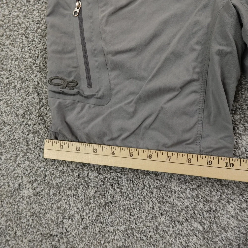 Outdoor Research Shorts Mens 28 Gray Ferossi Cargo Gorpcore Nylon Hiking Stretch